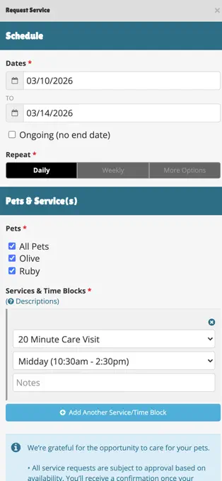 CutiePaws | pet sitting app atlanta